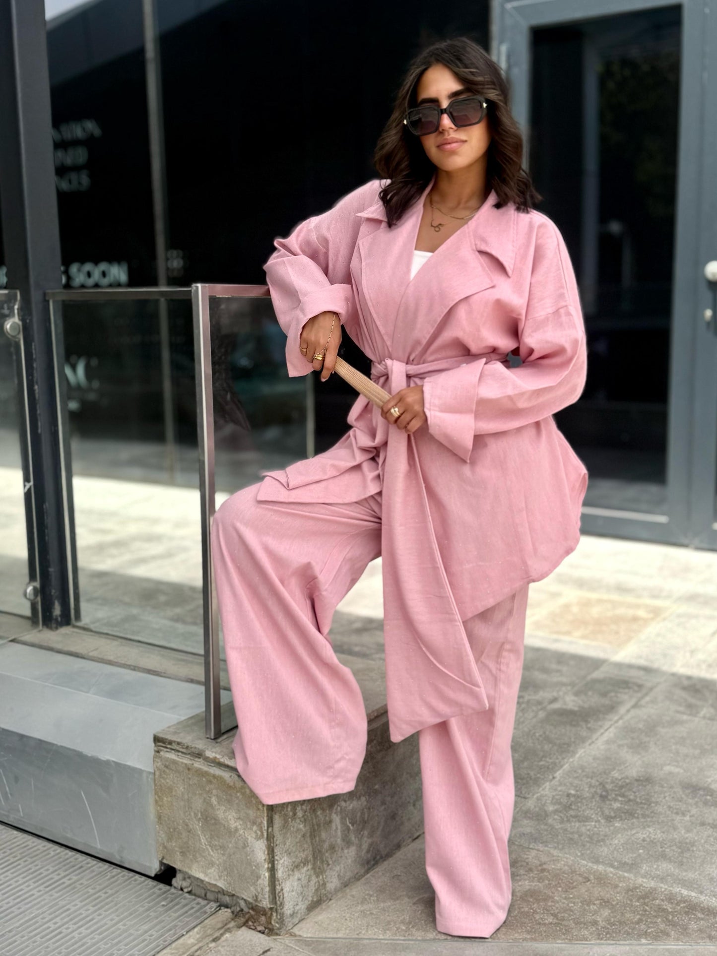 Sparkle linen set