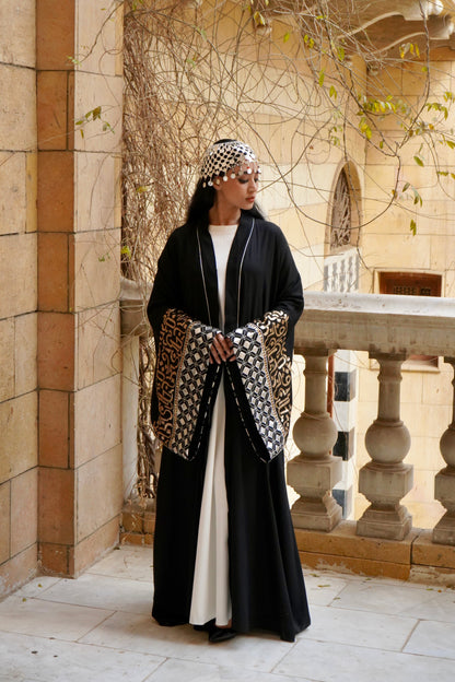 Arabia black kaftan