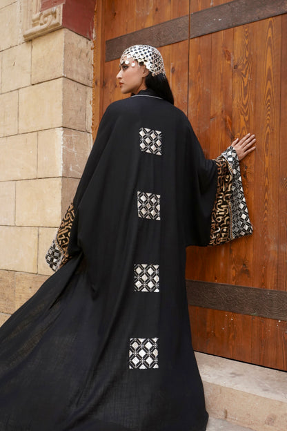 Arabia black kaftan